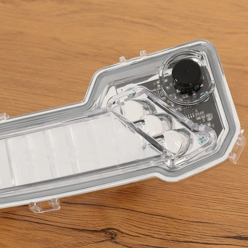 Solid Spare LED Turn Signal Light Chrome For Can Am Maverick X3 MAX R XDS/XRS Turbo 17-25