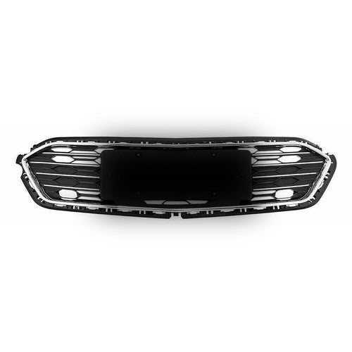 Solid Spare Front Upper Middle Lower Grille For Chevrolet Cruze 2016 2017 2018 Chrome New