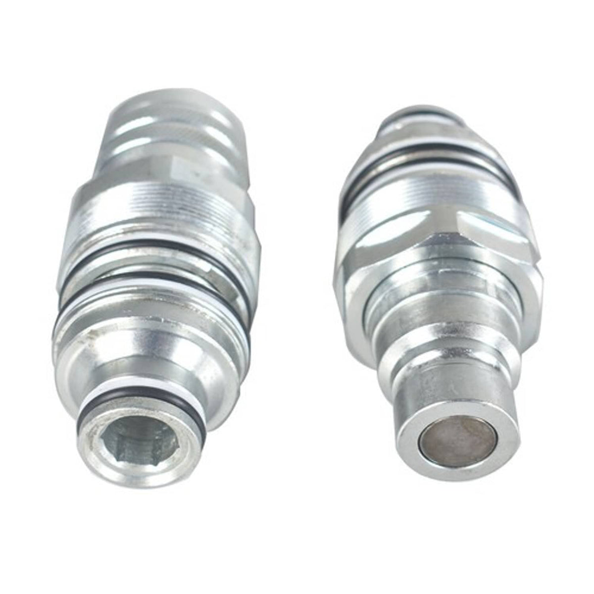 Solid Spare For Bobcat T140-T595 Male & Female Flat Face Coupler Kit 6679837 6680018