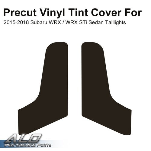 Solid Spare Fit For 2015-2020 Subaru WRX/ WRX STI Sedan Reverse Signal Light Tint Overlay