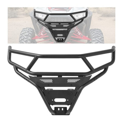 Solid Spare Black Front Brush Guard Bumper For 4WD Polaris RZR XP 1000/RZR XP 4 1000 14-23