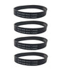 Solid Spare (4) Vacuum Belt for Hoover Windtunnel Vacuum fits 38528057, 38528-057 - NEW