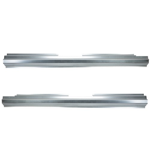 Solid Spare For Jeep Wagoneer & Comanche 2dr 1984-96 Outer Rocker Panels Slip-On NEW Pair