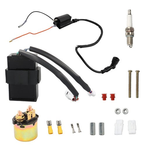 Solid Spare Ignition CDI Box Starter Solenoid Relay For Kawasaki Bayou 300 KLF300 1989-2004
