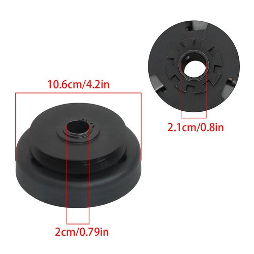 Solid Spare Go kart Parts Centrifugal Clutch 3/4" Top and End Bore Belts Drive