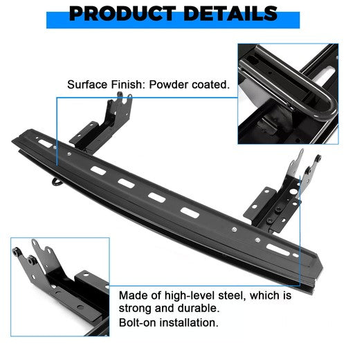 Solid Spare For 2015-2022 Ford Transit Rear Bumper w/ Reinforcement Cross Member Bracket Bar