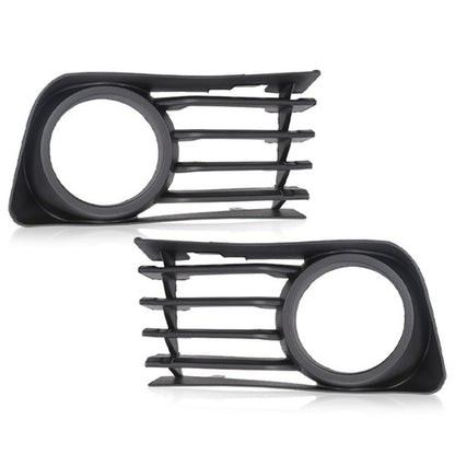 Solid Spare Fog Light Lamp Cover Bezel Grille w/ Hole Fit For 04-09 Toyota Prius LH+RH