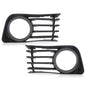 Solid Spare Fog Light Lamp Cover Bezel Grille w/ Hole Fit For 04-09 Toyota Prius LH+RH