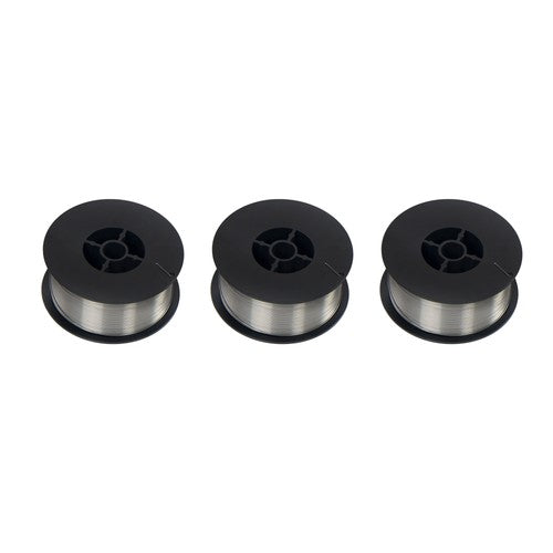 Solid Spare 3 Pack E71T-GS .030" Diameter 2lb Spool Flux Core Carbon Steel MIG Welding Wire
