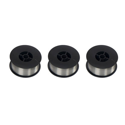 Solid Spare 3 Pack E71T-GS .030" Diameter 2lb Spool Flux Core Carbon Steel MIG Welding Wire