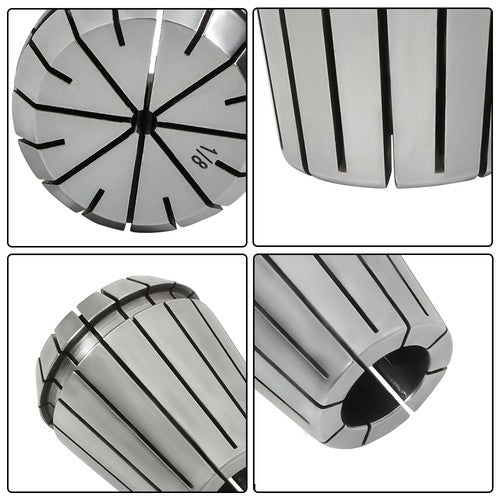 Solid Spare 18 Piece Super Precision ER32 Collet Set Sizes 3/32'' To 25/32''.0002" CNC