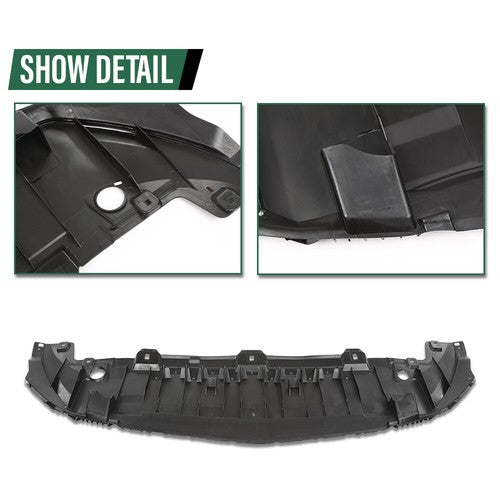 Solid Spare Fit For 17-19 Mercedes-Benz CLA250 Front Bumper Lower Splash Shield 1178850100