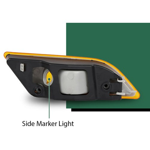 Solid Spare Front Side Marker Light Left Fit For 2012-2015 Mercedes Benz C350 C300 C250