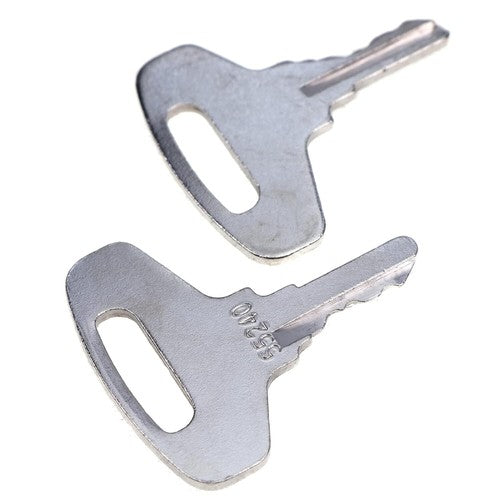 Solid Spare 2X Ignition Key Fits Kubota Tractor Keys B & GL Series Gehl Skid Steer