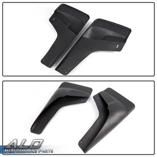 Solid Spare Front & Rear Splash Guards Mud Flaps Fit For 1999-2007 Chevy Silverado Sierra