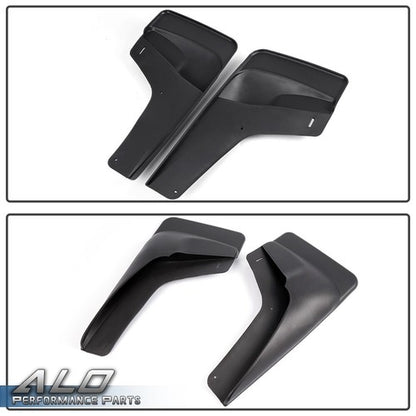 Solid Spare Front & Rear Splash Guards Mud Flaps Fit For 1999-2007 Chevy Silverado Sierra
