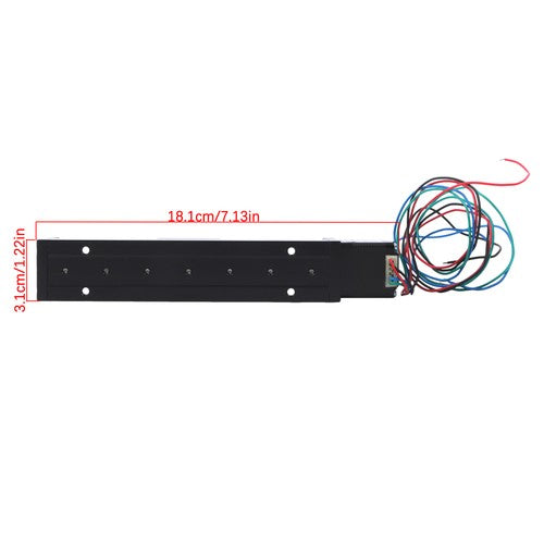 Solid Spare T6 100mm Mini Linear Rail Slide Actuator Screw Motion with NEMA11 Stepper Motor