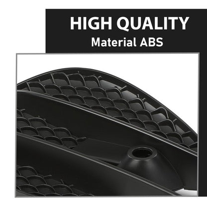 Solid Spare Fit For 16-19 Mercedes-Benz GLC 300 350 Fog Light Cover Lamp Trim Left+Right