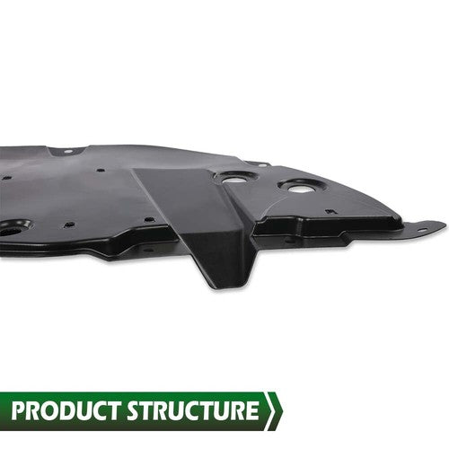 Solid Spare Fit For 2018-2022 Toyota Camry Front Engine Splash Guard Shield Plastic Black