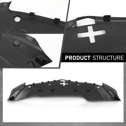 Solid Spare New Radiator Support Cover Direct Replacement Fit For 2013-2017 Cadillac XTS