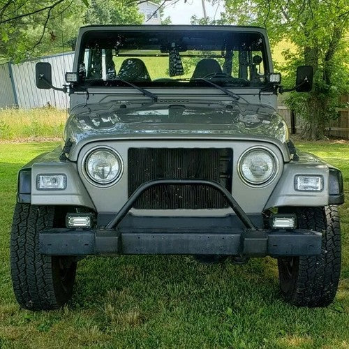 Solid Spare Clear Plastic Bumper Signal Fender Side Marker Lights For Jeep Wrangler TJ 97-06