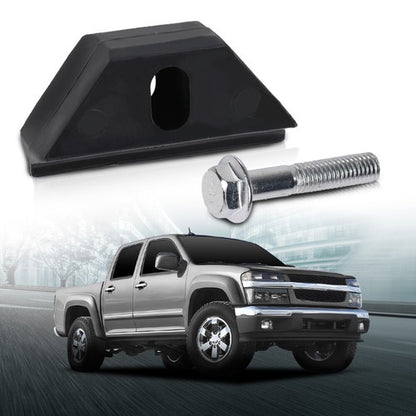Solid Spare Battery Hold Down Block and Bolt Fit for Chevy Silverado Suburban Colorado S-10