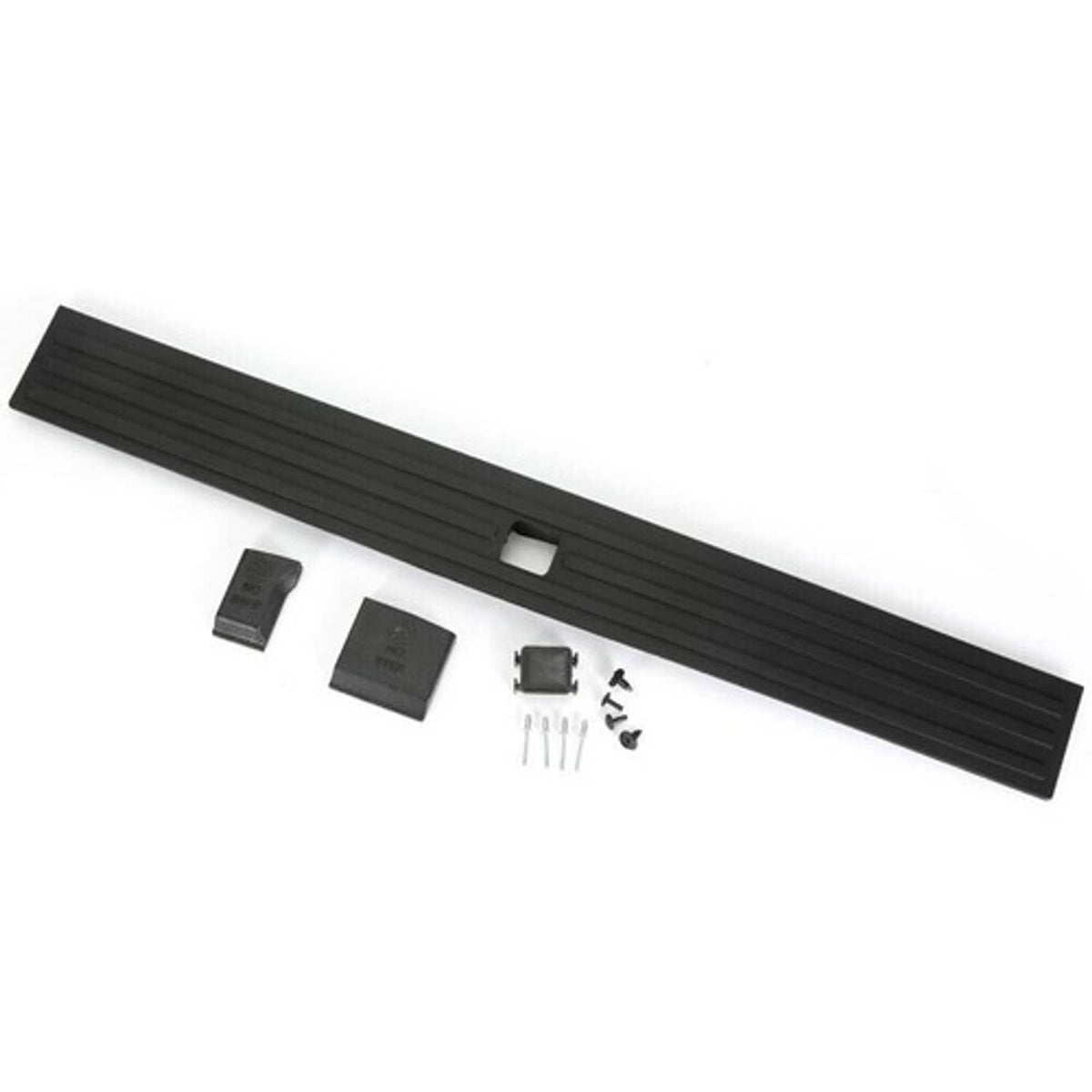 Solid Spare Fit For 2015-19 Ford F150 Tailgate Flexible Step Pad Molding With Release Button