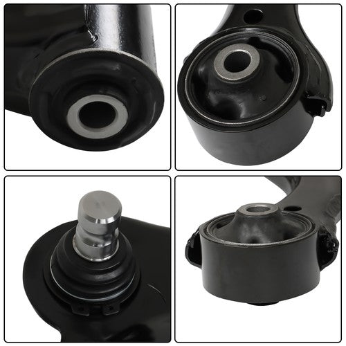 Solid Spare For Hyundai Santa Fe 2010 11-12 Front Lower Control Arms Tierods Sway Bars Kit