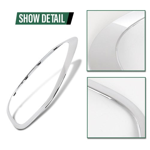 Solid Spare Headlight Trim Bezel Fit For 11-16 Mini Cooper Countryman Left Driver Side