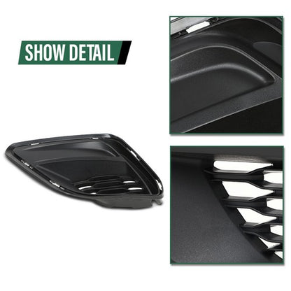 Solid Spare Front Bumper Insert Fog Light Cover Left Side Fit For 20-23 Dodge Charger
