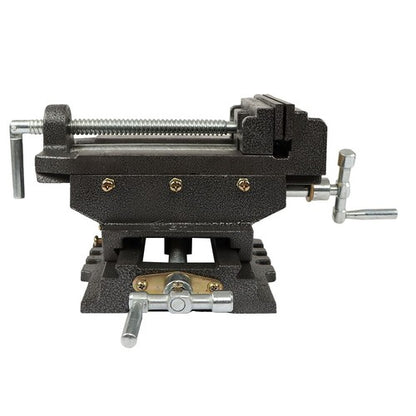 Solid Spare 6" 2 Way Clamp Machine Heavy Duty Cross Drill Press Vise Slide Metal Milling