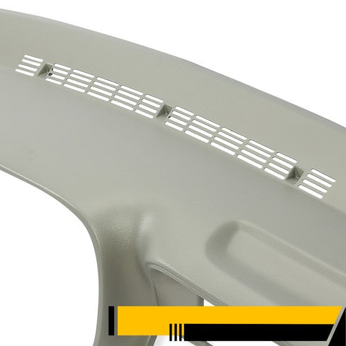 Solid Spare Molded Dash Cover Overlay for 1997-99 2000 Chevy GMC SUVs C/K1500 Suburban Grey