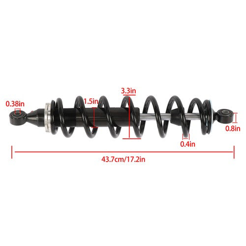 Solid Spare Front Shocks 0403-188 0403-209 For Arctic Cat 400 450 500 550 650 700 1000