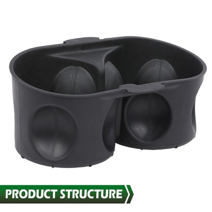 Solid Spare Fit For 2011-2020 Grand Caravan/Town & Country Console Cup Holder Insert Black