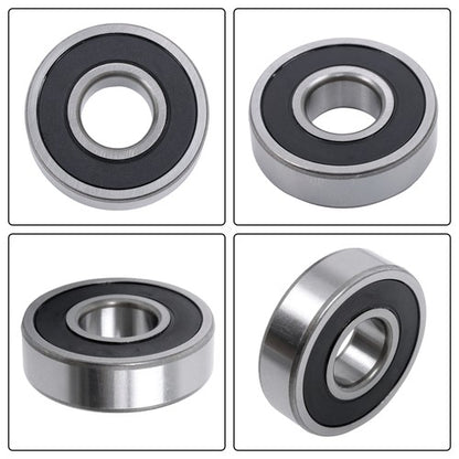 Solid Spare 4Pcs 63/22-2RS Bearings 22×56×16mm Double Rubber Seals Deep Groove Ball Bearing