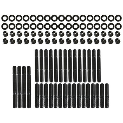 Solid Spare For Chevrolet SBC 265 267 283 302 350 Black Cylinder Head Studs w/Small Block