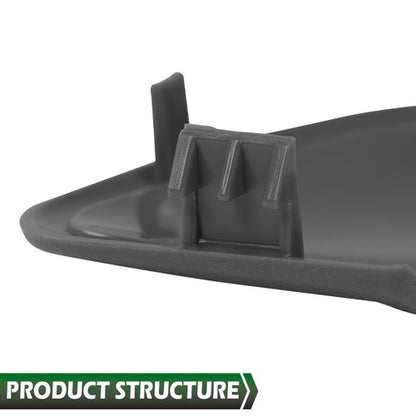 Solid Spare Switch Cover Dash Trim Blank Fit For 1998-2005 S10 Blazer Jimmy Sonoma Gray