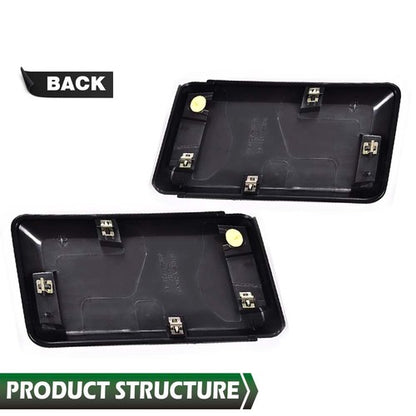 Solid Spare Front Bumper Guards Pads Inserts End Caps Cover Grill For F150 F-150 2018-2020