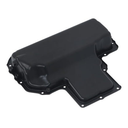 Solid Spare Black Engine Oil Pan w/ Drain Plug 264-866 For Mercedes-Benz E320 E350 2006-2009