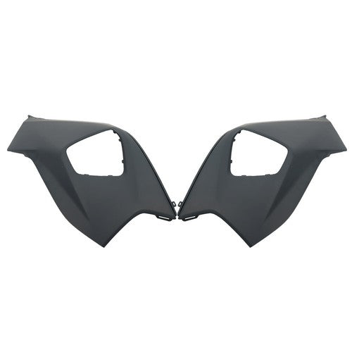 Solid Spare Fit For 2019-22 Chevy Blazer RH+LH Front Bumper Upper Cover By Pair Plastic NEW