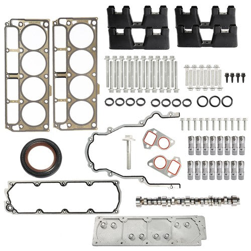 Solid Spare For GM Chevrolet 5.3L 2007-11 2012 2013 Non-DOD/AFM Cams Camshaft Install Kit