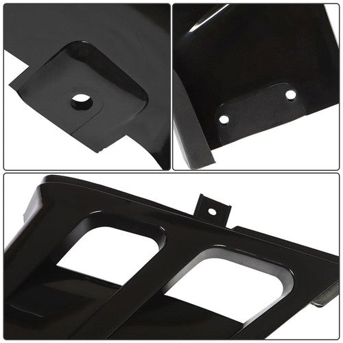 Solid Spare Radiator Cover Grill Gas Tank Side Covers Black For Yamaha Banshee 350 1987-2006