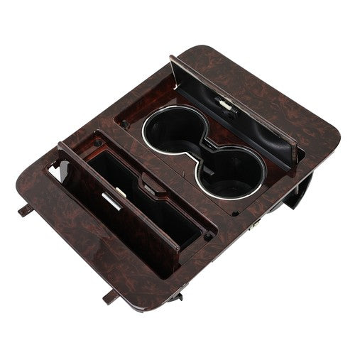 Solid Spare Console Cup Holder Storage Woodgrain for 07-14 Chevy GMC Truck & SUV 23164631