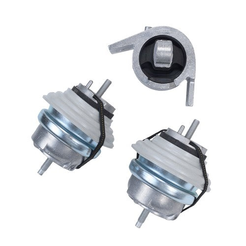 3PCS For Jaguar XF XJ Transmission & Engine Motor Mount 3.0 V6 RWD C2D16622