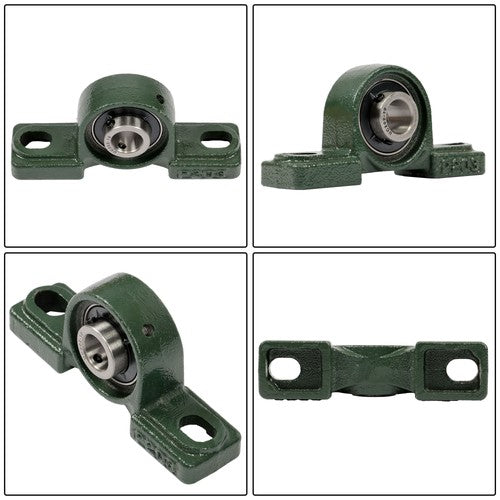 Solid Spare 6Pcs UCP202-10 Pillow Block Mounted Ball Bearing 5/8" Bore Cast Iron Base New
