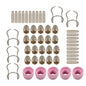 Solid Spare KIT TIPS CUT50 60Amp 50pcs SG-55 AG-60 WSD-60 Plasma Cutter Torch Consumables