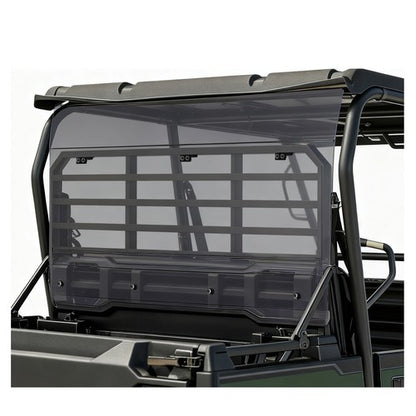 Solid Spare Smoked Windshield For Kawasaki Mule Pro FXT/DXT Tinted Rear Windshield
