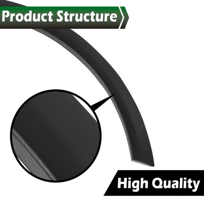 Solid Spare Rear Left Door Fender Flare Wheel Well Arch Molding Fit For 16-21 Tesla Model X