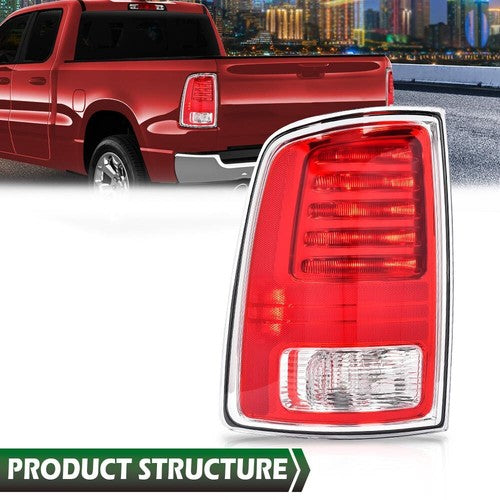 Solid Spare LED Tail Light Brake Lamp Left Driver Side Fit For 2013-2018 Ram 1500 2500 3500