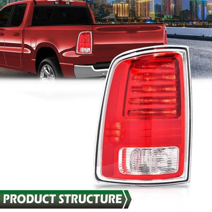 Solid Spare LED Tail Light Brake Lamp Left Driver Side Fit For 2013-2018 Ram 1500 2500 3500